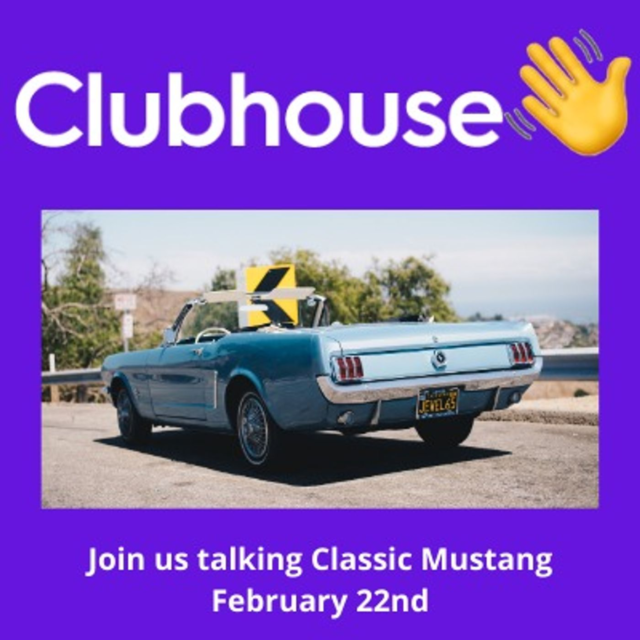 Bringing Classic Ford Mustang to Clubhouse